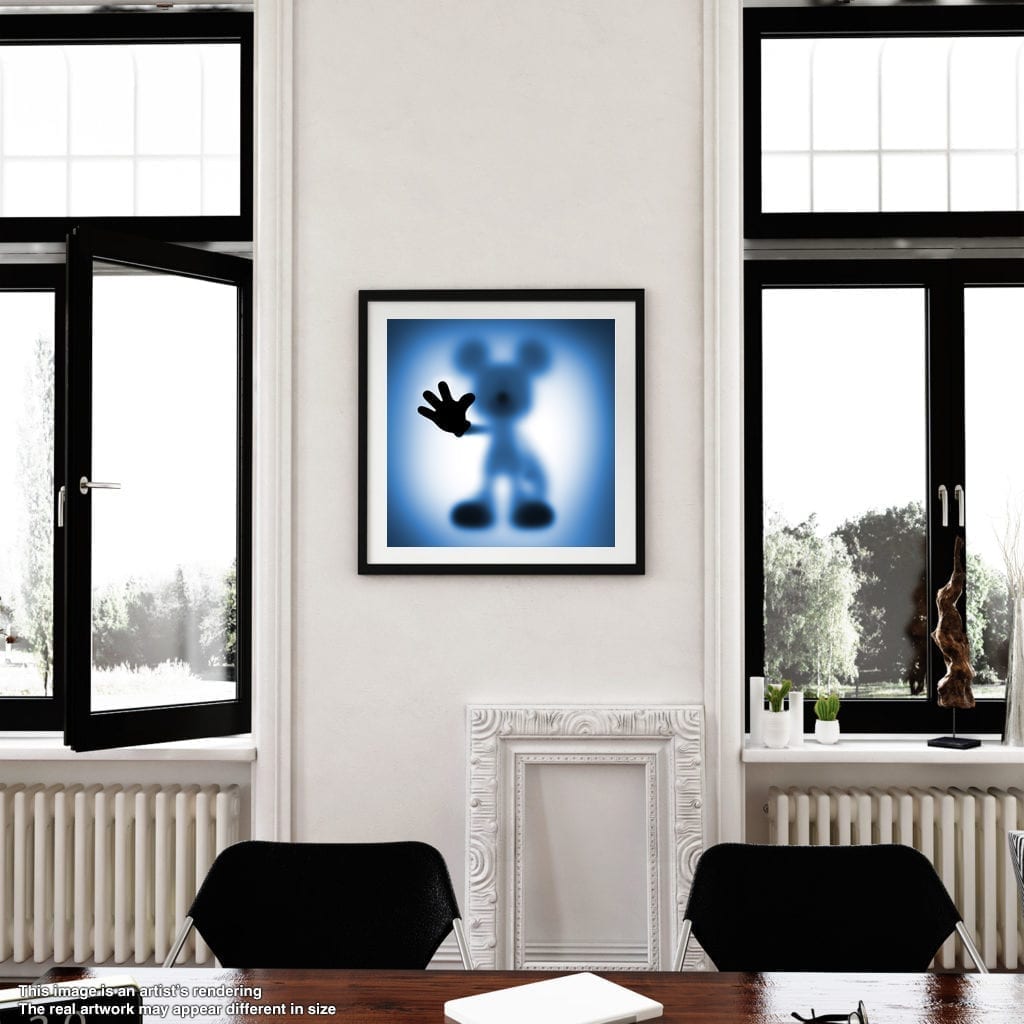 Gone Mouse modern art print